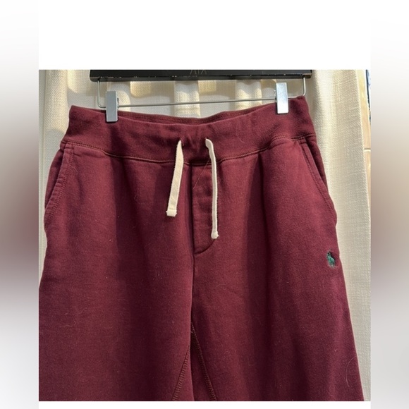 Polo Ralph Lauren Cotton Classic Wine purple Jogger Pant s sweatpants - Picture 2 of 7